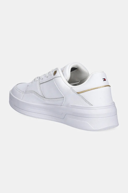 Obuv Kožené tenisky Tommy Hilfiger ESSENTIAL BASKET SNEAKER FW0FW08261 biela