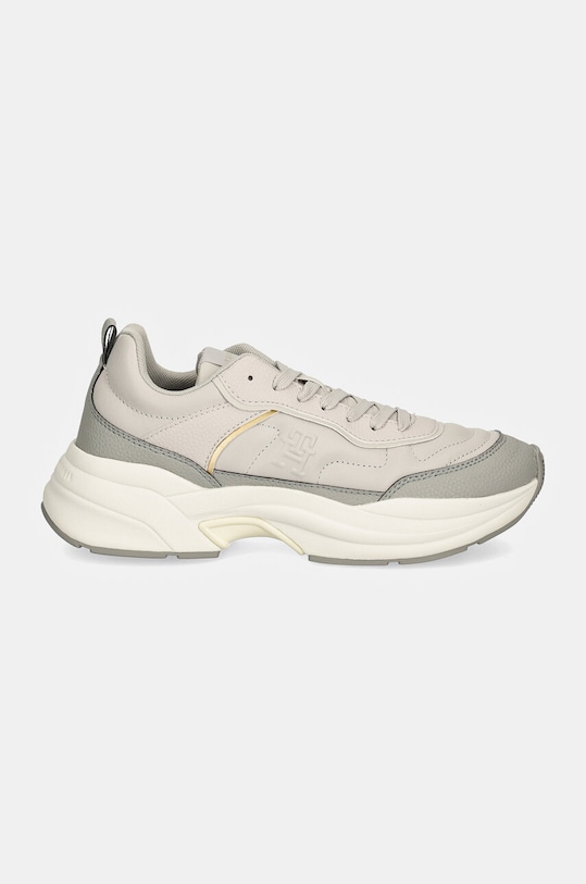 Tommy Hilfiger sneakersy CHUNKY DRESSY RUNNER FW0FW08346 szary AW24