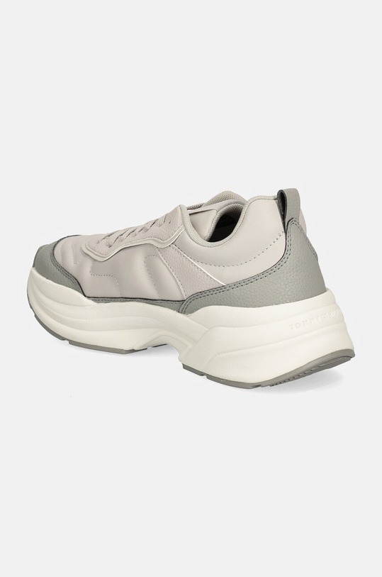 Obuwie Tommy Hilfiger sneakersy CHUNKY DRESSY RUNNER FW0FW08346 szary