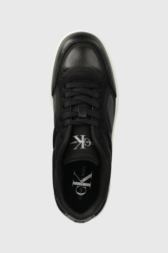 Кроссовки Calvin Klein Jeans BASKET CUPSOLE LOW MIX IN MTL чёрный YW0YW01462