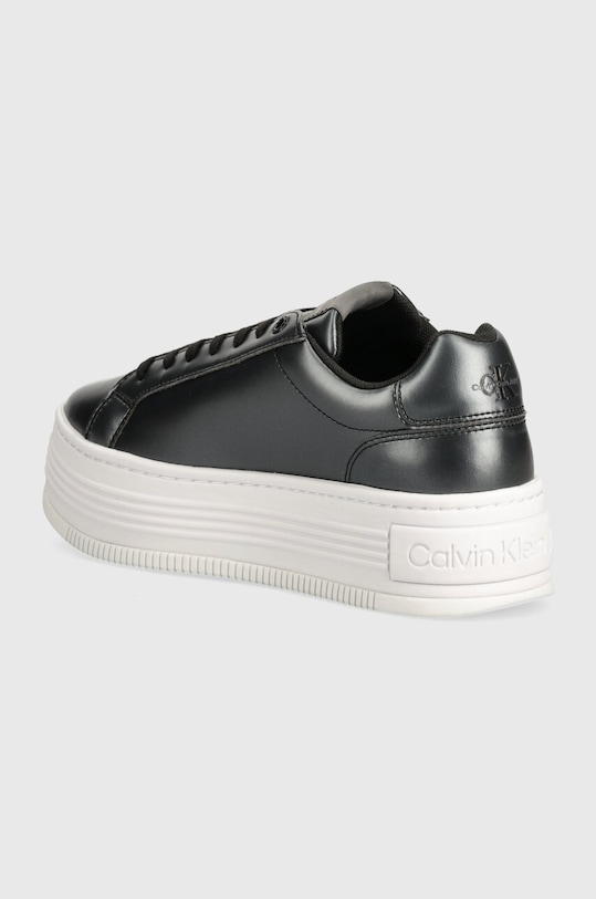 Încălțăminte Calvin Klein Jeans sneakers BOLD PLATF LOW LACE LTH ML MTL YW0YW01464 negru