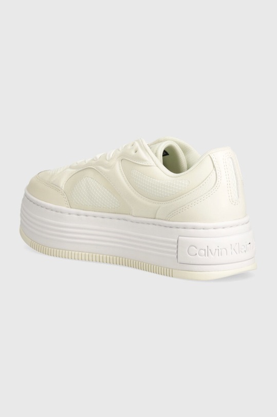 Взуття Кросівки Calvin Klein Jeans BOLD PLATF LOW LACE MIX IN MTL YW0YW01471 бежевий