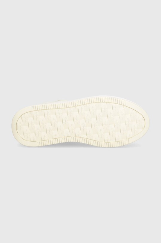 Кроссовки Calvin Klein Jeans BOLD PLATF LOW LACE MIX IN MTL YW0YW01471 бежевый