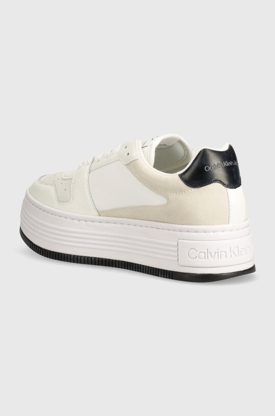 Обувь Кроссовки Calvin Klein Jeans BOLD PLATF LOW LACE MIX NBS MTR YW0YW01482 белый
