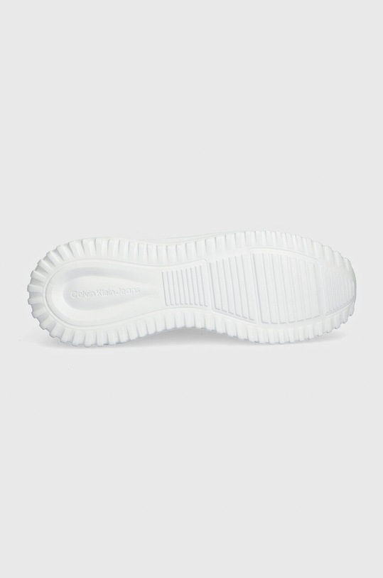 Sneakers boty Calvin Klein Jeans EVA RUNNER LOW SOCK KT IN MTR YW0YW01484 béžová