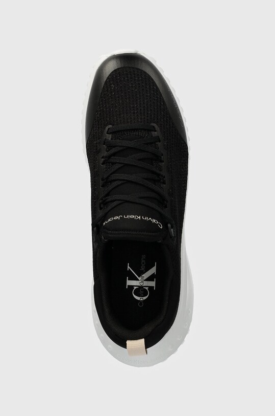Кроссовки Calvin Klein Jeans EVA RUNNER LOW SOCK KT IN MTR чёрный YW0YW01484