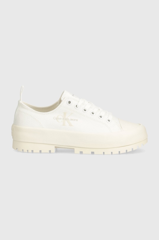 Tenisky Calvin Klein Jeans LUGGED HYBRID LACEUP ML MTR YW0YW01505 bílá AW24