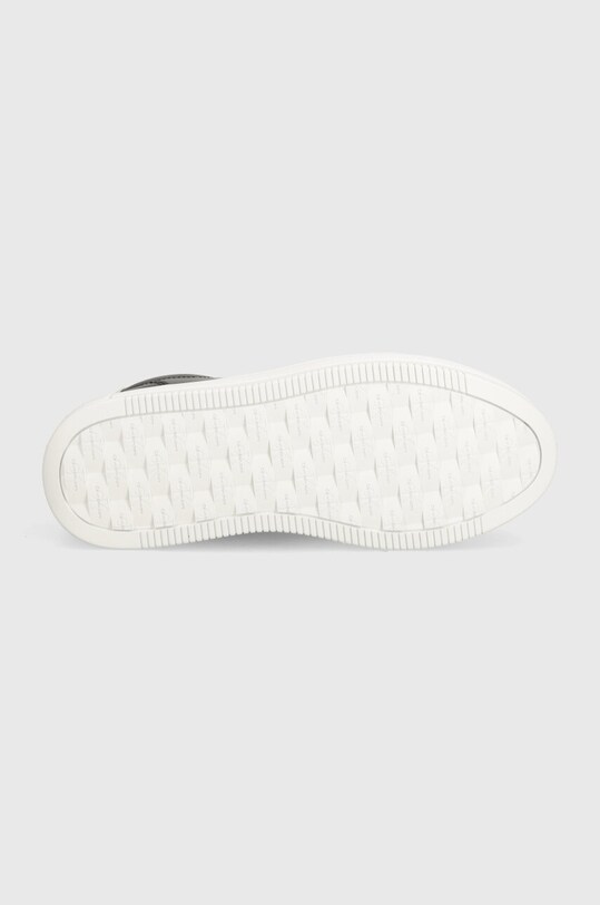 Маратонки Calvin Klein Jeans BOLD PLATF LOW LACE LTH ML MTL YW0YW01516 черен