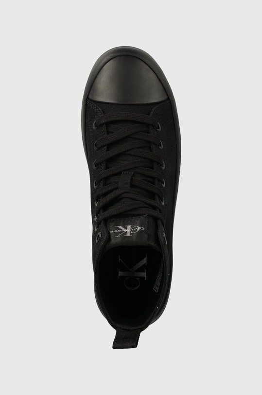 Kecky Calvin Klein Jeans LUGGED HYBRID LACEUP MID ML MTR černá YW0YW01519