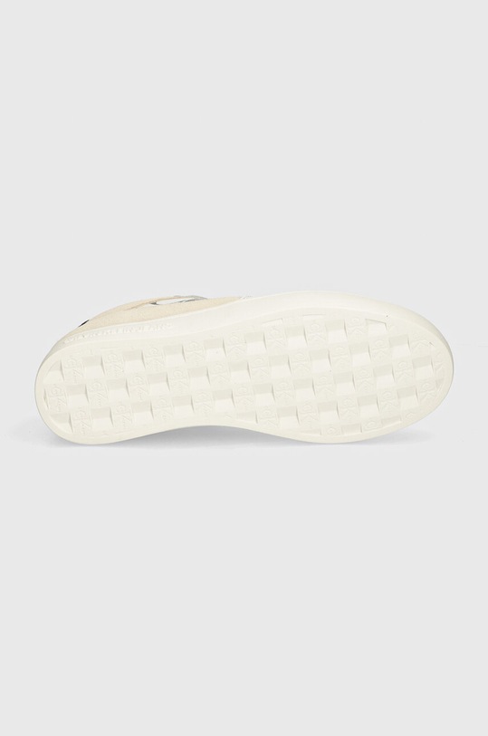 Kožené tenisky Calvin Klein Jeans CLASSIC CUPSOLE LOW NBS YW0YW01520 biela