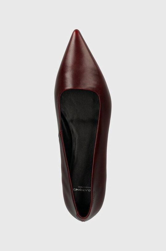 Kožené balerínky Vagabond Shoemakers HERMINE burgundské 5733.018.47