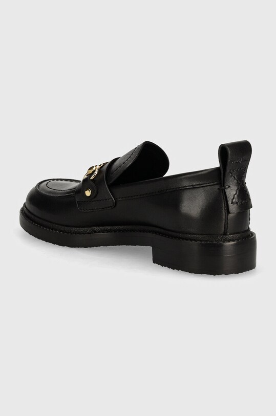 Взуття Шкіряні мокасини See by Chloé Signature 1 SB43032A.999 чорний