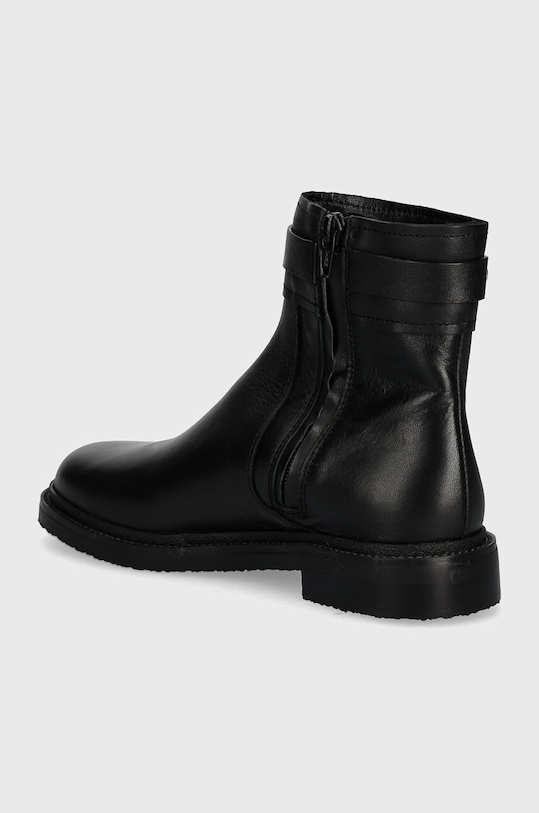 Obutev Usnjeni gležnarji See by Chloé Signature 1 SB43034A.999 črna