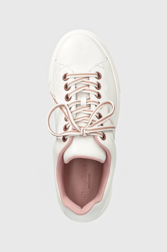 See by Chloé sneakersy skórzane Essie biały SB43065A.101