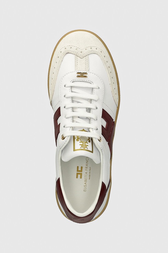 Elisabetta Franchi sneakers in pelle bianco SA55G46E2.CU5