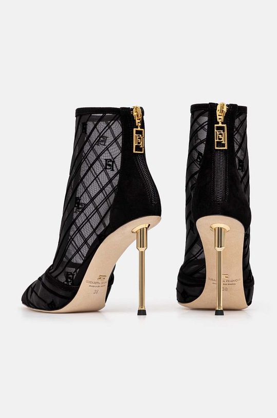 Obuwie Elisabetta Franchi botki SA57L47E2.110 czarny