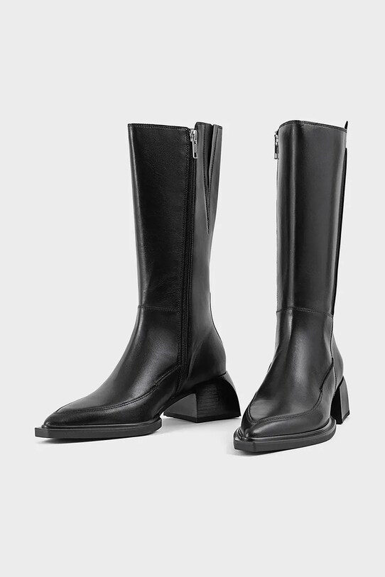 Kožené kozačky Vagabond Shoemakers VIVIAN 5853.001.20 černá NC24