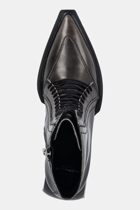 Kožené kotníkové boty Vagabond Shoemakers VIVIAN šedá 5853.118.15