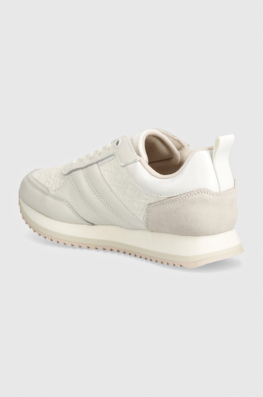 Обувь Кроссовки Calvin Klein RUNNER LACE UP SAFF MONO HW0HW02102 белый