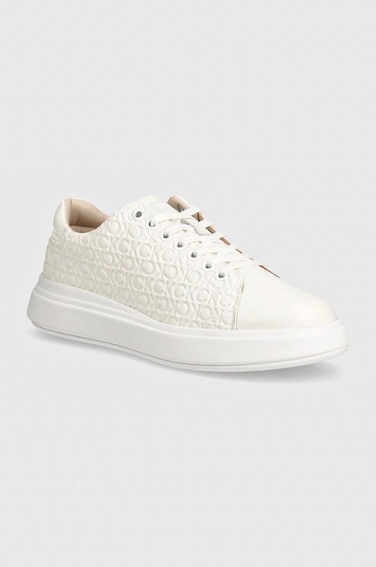 Кросівки Calvin Klein CUPSOLE LACE UP SAFF MONO синтетичний білий HW0HW02103