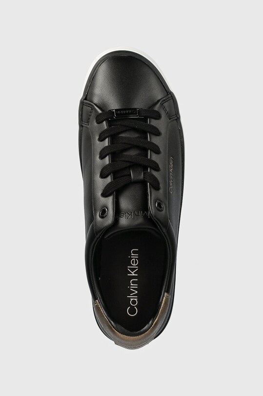 Кросівки Calvin Klein VULC LACE UP SAFF FOX W/MET BT чорний HW0HW02104