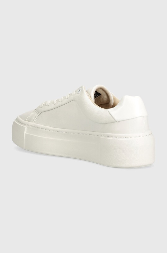 Obutev Usnjene superge Calvin Klein FF CUPSOLE LACE UP W/ML LTH HW0HW02118 bela