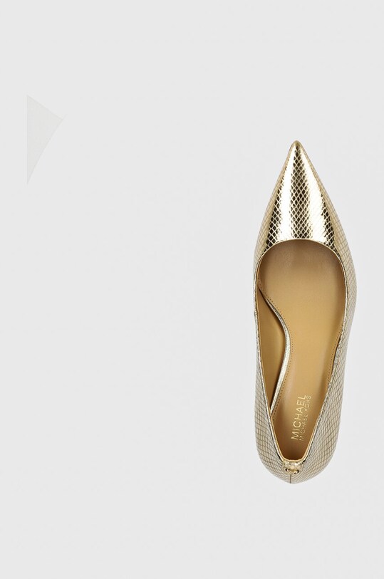 MICHAEL Michael Kors stilettos de piele Amara aur 40T4AMMP1M.740