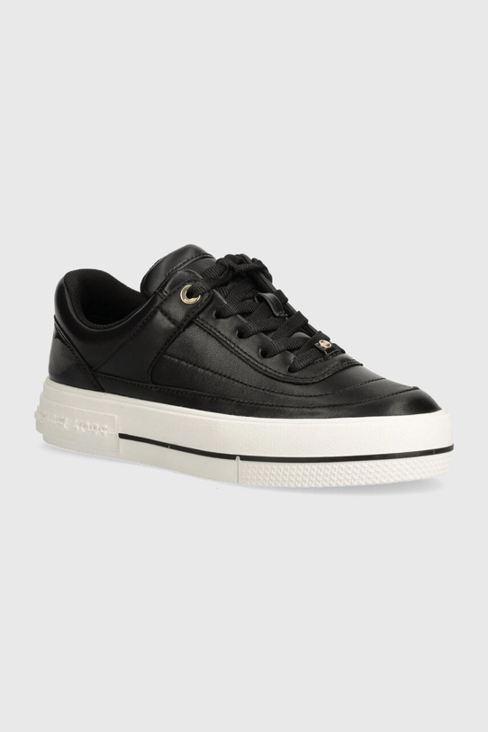 MICHAEL Michael Kors sneakers din piele Aurora plată negru 43T4AUFS1L.001