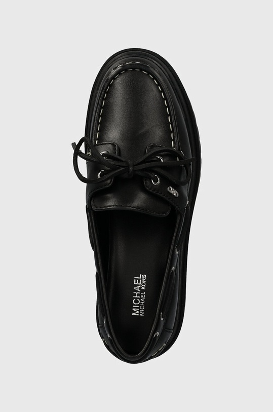 MICHAEL Michael Kors mokasyny skórzane Cameron czarny 40T4CAFP1L.001