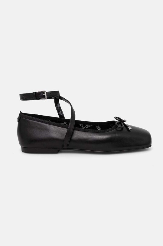 MICHAEL Michael Kors balerini de piele Collette negru 40T4CTFP1L.001