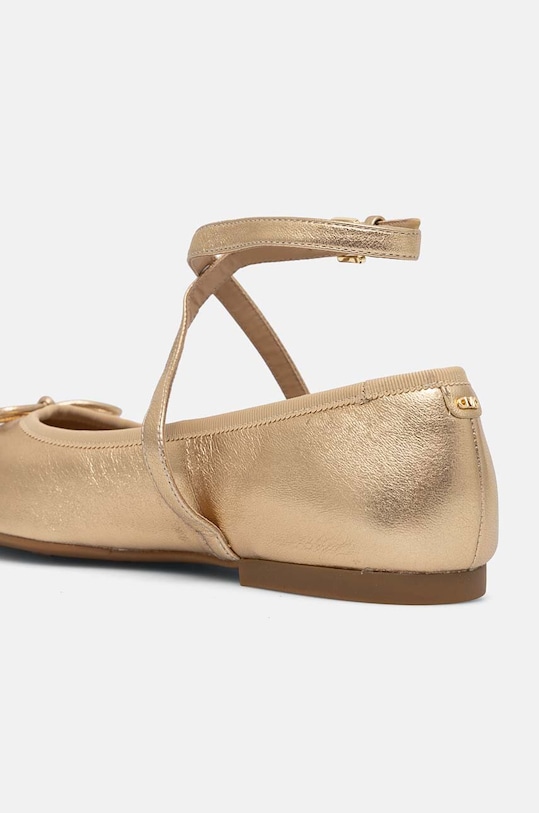 Obutev Usnjene balerinke MICHAEL Michael Kors Collette 40T4CTFP1M.740 zlata