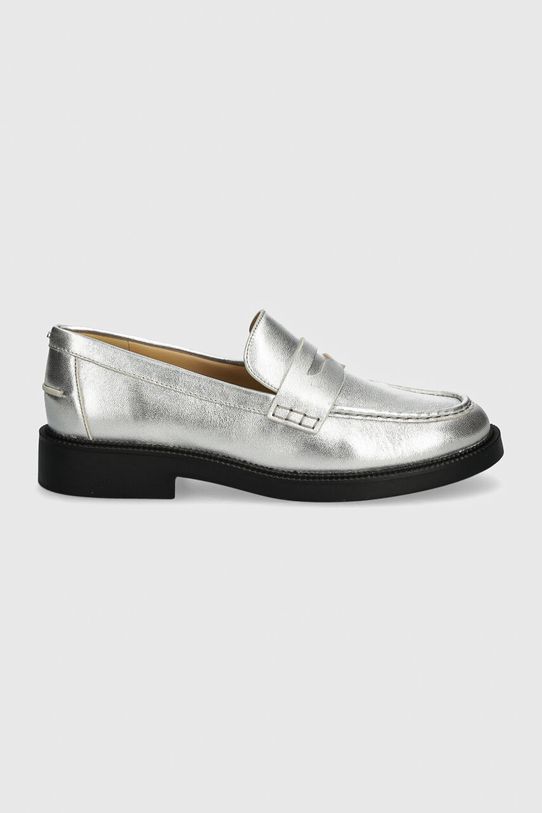 MICHAEL Michael Kors mocasini de piele Eden 40T4EDMP1M.040 argintiu AW24