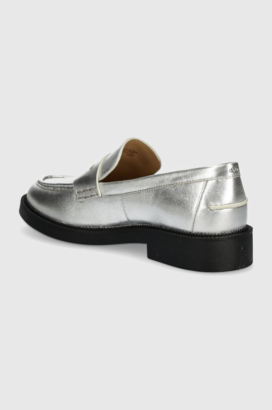 Încălțăminte MICHAEL Michael Kors mocasini de piele Eden 40T4EDMP1M.040 argintiu