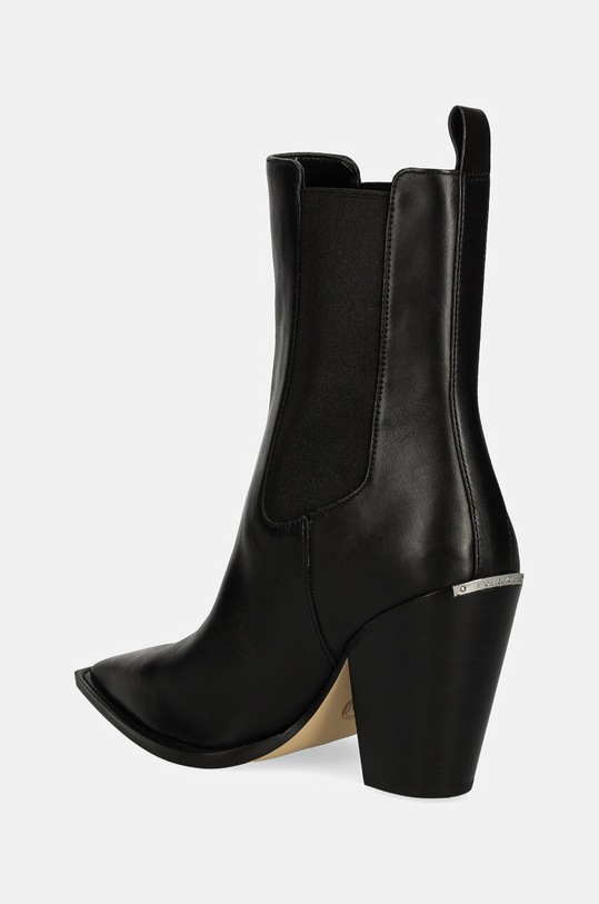 Obuwie MICHAEL Michael Kors sztyblety skórzane Leni 40T4LNHE5L.001 czarny