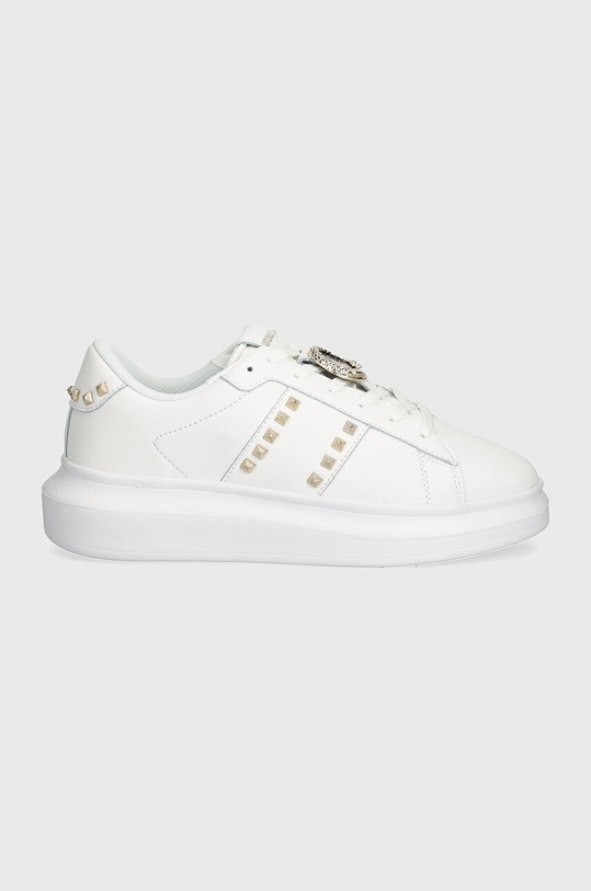 Just Cavalli sneakers din piele 77RA3SB3ZPA67003 alb AW24