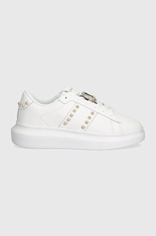 Just Cavalli sneakers din piele 77RA3SB3ZPA67003 alb AW24