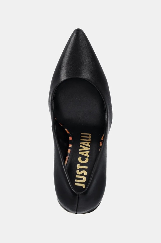 Δερμάτινες γόβες Just Cavalli μαύρο 77RA3S01ZPA33899