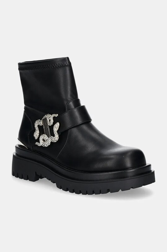 Черевики Just Cavalli синтетичний чорний 77RA3S95ZS984899