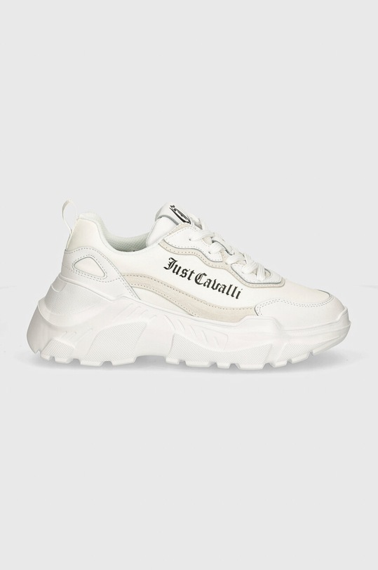 Just Cavalli sneakers 77RA3SL1ZPA72003 alb AW24