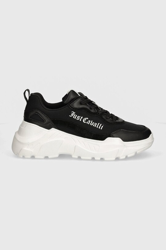 Just Cavalli sneakersy 77RA3SL1ZPA72899 czarny AW24