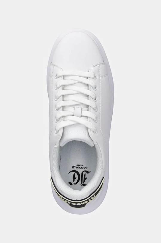 Кожени маратонки Just Cavalli бял 77RA3SB2ZPA68003