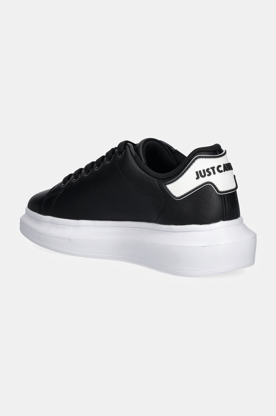 Încălțăminte Just Cavalli sneakers din piele 77RA3SB2ZPA68899 negru
