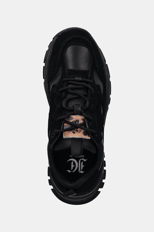 Just Cavalli sneakers in pelle nero 77RA3SC1ZPA74899
