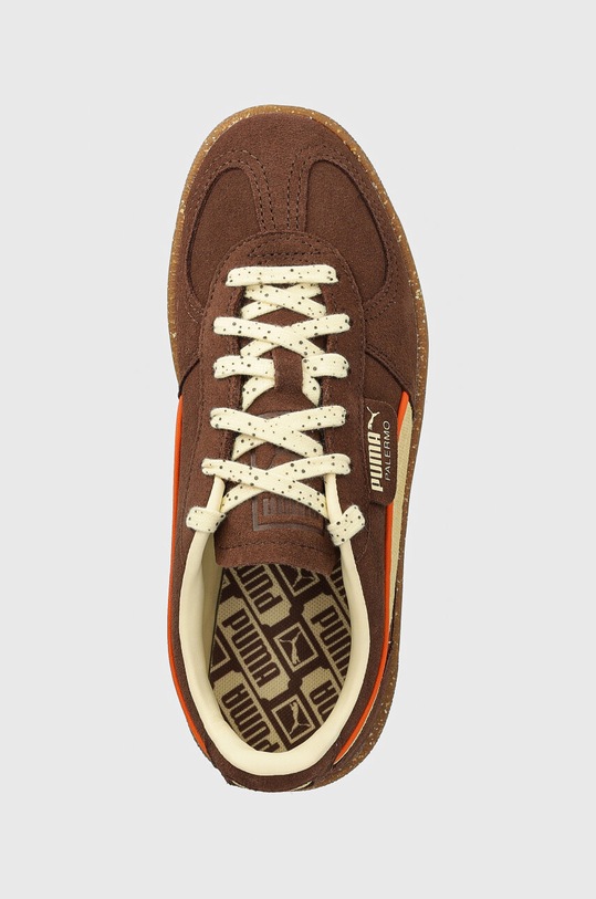 Puma sneakers din piele intoarsă Palermo Cannoli maro 398382.D