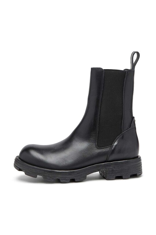 Diesel cizme de piele D-Hammer Ch W negru Y03080.P0927.T8013