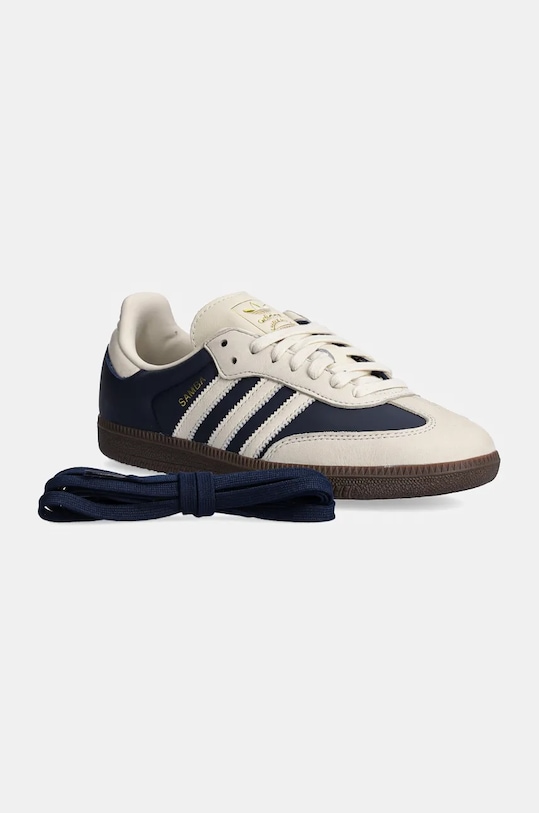 Kožené tenisky adidas Originals Samba OG IG1968 modrá