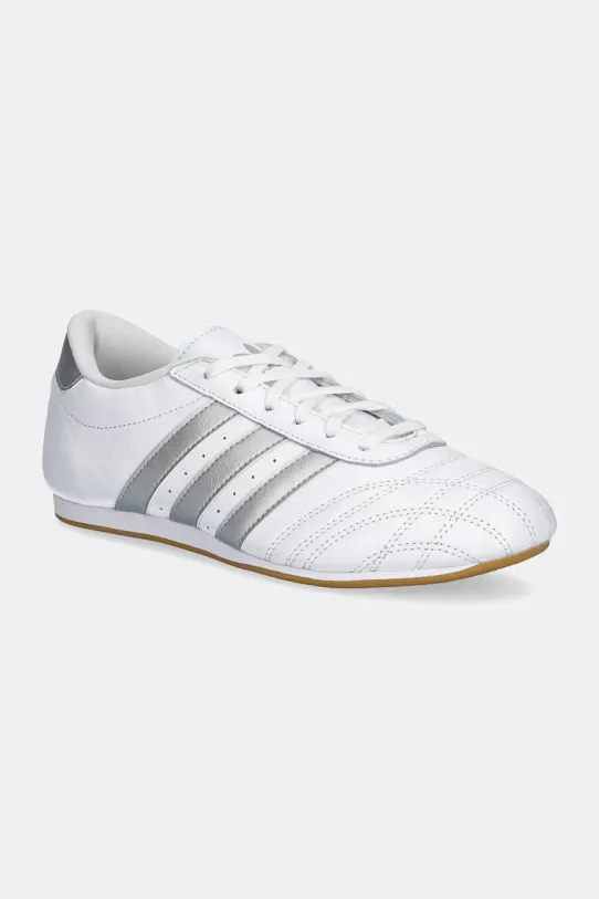 adidas Taekwondo Cloud White Silver Metallic Gum flat white JS1192