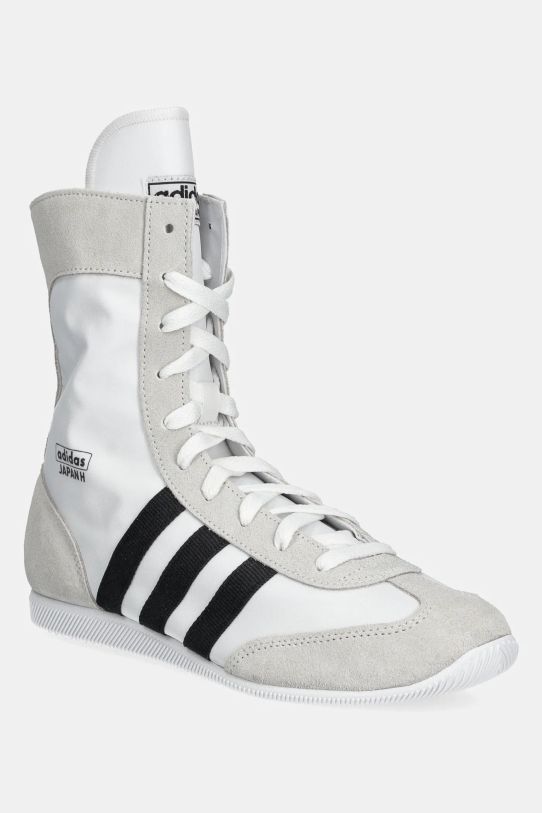 adidas Originals sneakers JAPAN H plată alb JQ7635