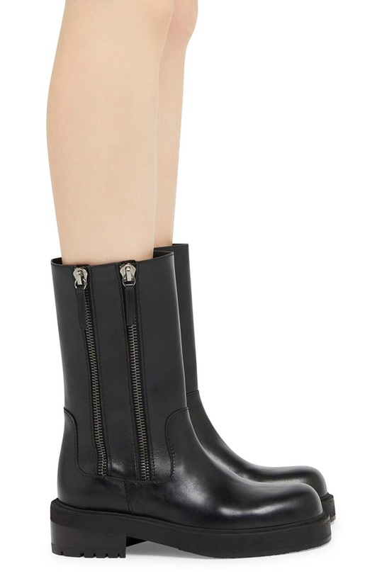 Δερμάτινες μπότες Giuseppe Zanotti Morris I470012.002 μαύρο