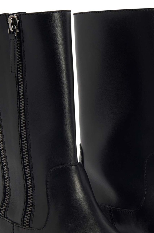 Încălțăminte Giuseppe Zanotti cizme de piele Morris I470012.002 negru